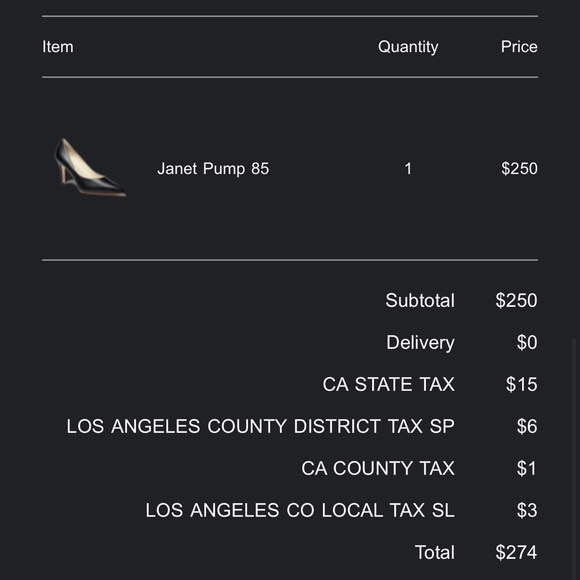 NEVER WORN - Size 37.5 Janet Pump - Napa Leather Made in Italy - Picture 8 of 12